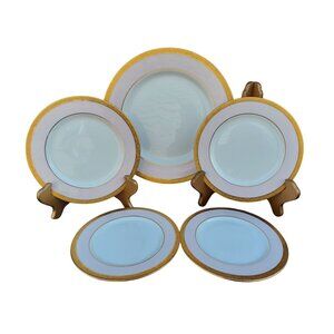 Mary Kay 40th Anniversary Pink 24K Gilt Dinnerware Lot